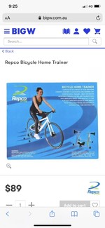repco bicycle home trainer